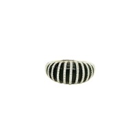 DIAMOND AND ONYX GOLD RING