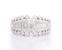 DIAMOND WHITE GOLD RING
