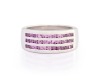 PINK SAPPHIRE WHITE GOLD BAND