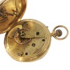 HALF HUNTER POCKETWATCH BY J.J. STOCKALL & SONS - 3