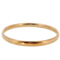 ANTIQUE GOLD AND SILVER BANGLE