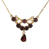 GARNET NECKLACE