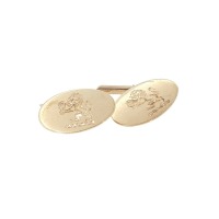 PAIR OF GOLD CUFFLINKS