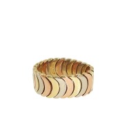 THREE TONE GOLD RING