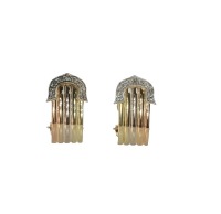 DIAMOND CLIP ON EARRINGS