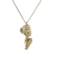 FEMALE BUST NECKLACE