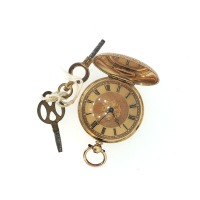 LADY'S ENAMELLED FOB WATCH BY MOTTU GEN&Egrave;VE FOR WALSH BROTHERS