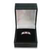 PINK SAPPHIRE AND DIAMOND RING - 5