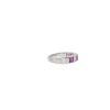 PINK SAPPHIRE AND DIAMOND RING - 4