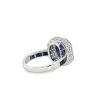 CEYLON SAPPHIRE AND DIAMOND RING - 3