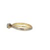 SOLITAIRE DIAMOND RING AND WEDDER - 2
