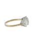THREE STONE DIAMOND RING - 4