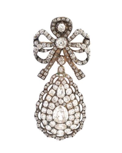 ANTIQUE DIAMOND BROOCH/PENDANT BY COLLINGWOOD & CO