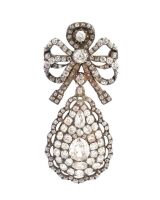 ANTIQUE DIAMOND BROOCH/PENDANT BY COLLINGWOOD & CO